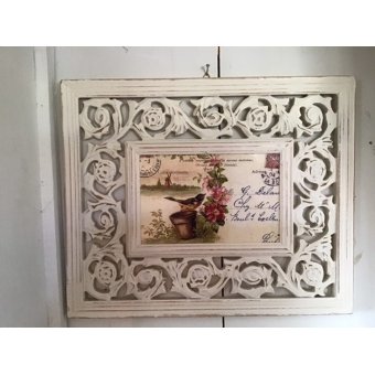 Fotolijstje opengewerkte rand