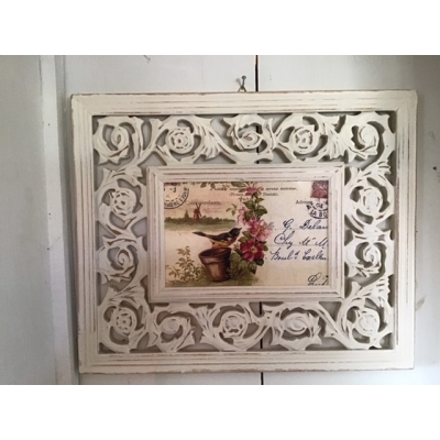 Fotolijstje opengewerkte rand