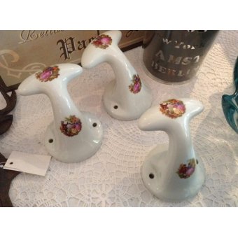 Porseleinen haken (set 3)