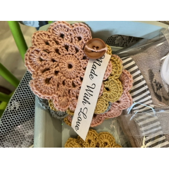 Gehaakte onderzetters