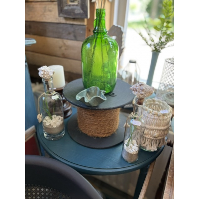 Groene fles met oortje