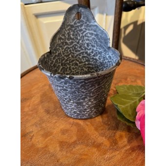 Oud emaille zeepbakje