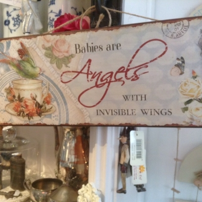 Wandbord ‘Babies are...’