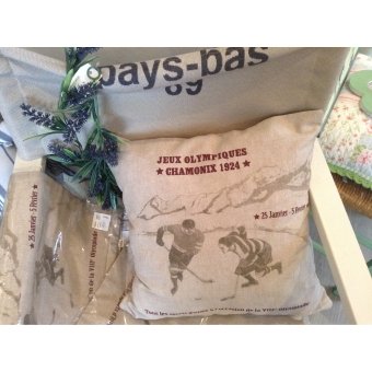Kussen winter ‘Jeux Olympique’