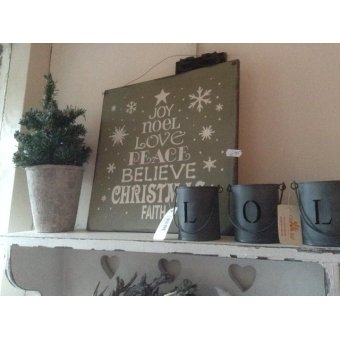 Kerstbord Merry Christmas